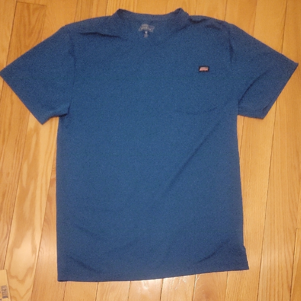 Dickies Blue Short Sleeve Tee Classic Crew Neck